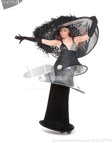 Image of Woman in Haute Couture Fashion