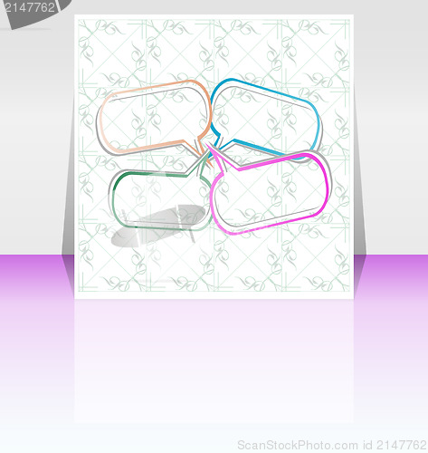 Image of speech bubble cover design