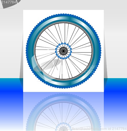 Image of Bicycle Wheel Symbol