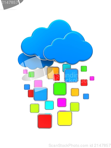 Image of Cloud Computing Concept.