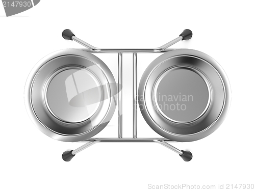 Image of Metal Pet Bowl.