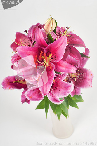 Image of Lilium in vase