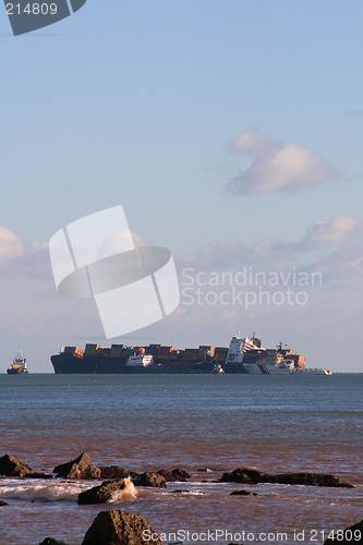 Image of Shipwreck. MVC Napoli. Janiary 2007