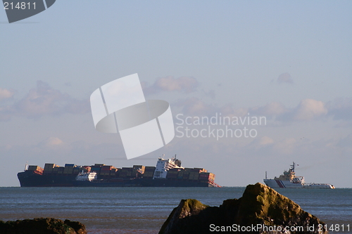 Image of Shipwreck. MVC Napoli. January 2007