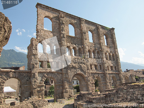 Image of Roman Theatre Aosta