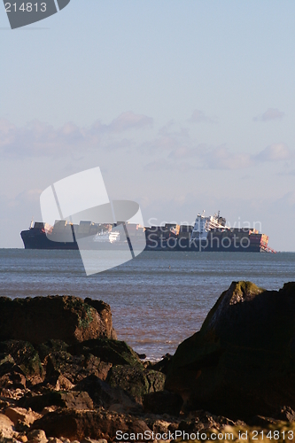 Image of Shipwreck. MVC Napoli. January 2007