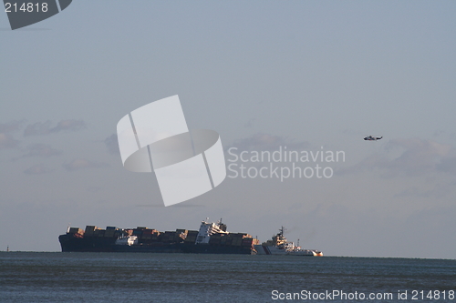 Image of Shipwreck. MVC Napoli. January 2007