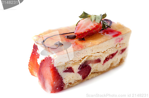 Image of strawberry cake