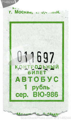Image of Tickets on a bus