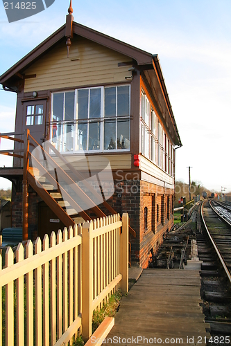 Image of Vintage Railway Signal Box