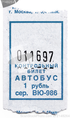 Image of Tickets on a bus