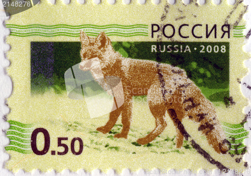 Image of RUSSIAN-CIRCA 2008: A stamp printed in the Russian Federation, s