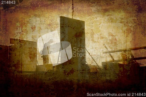 Image of Grunge construction site