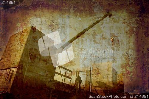 Image of Grunge construction site