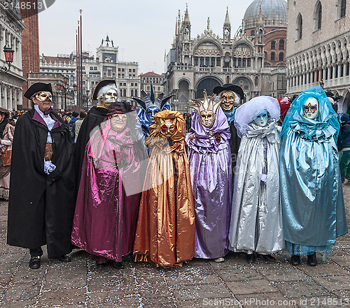 Image of Group of Disguised People