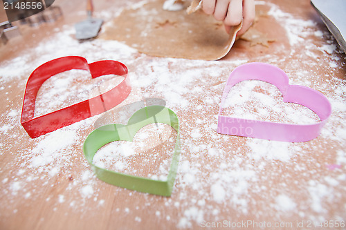 Image of Making gingerbread biscuits