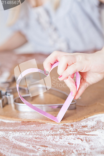 Image of Heart shaped gingerbread cutter