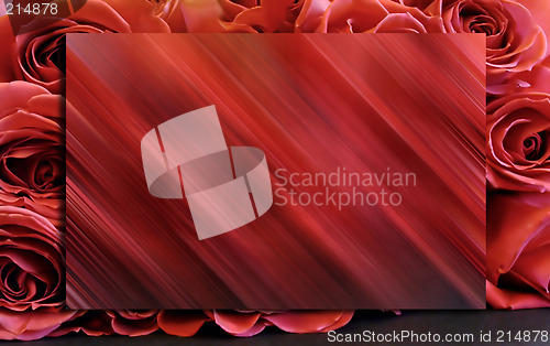 Image of Red Roses Background