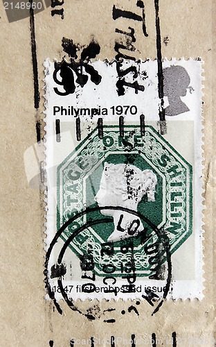 Image of Embossed Postage Stamp