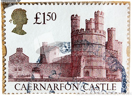 Image of Caernarfon Castle Stamp