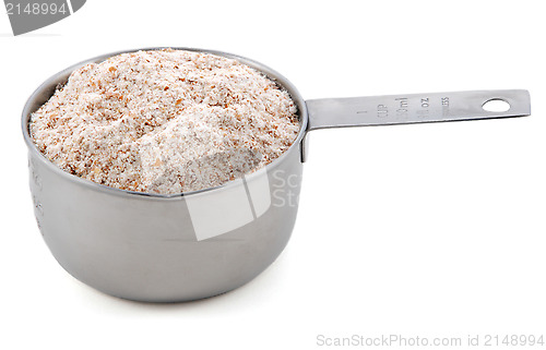 Image of Wholemeal / wheatmeal / brown flour presented in an American met