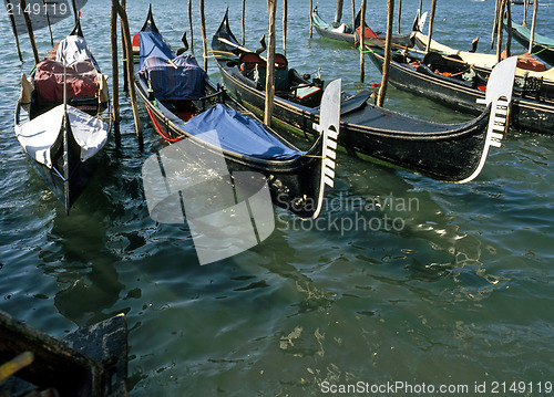 Image of Gondolas, Venice, Italy