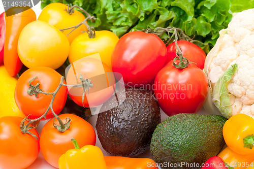 Image of Mixed Fresh Vegetables