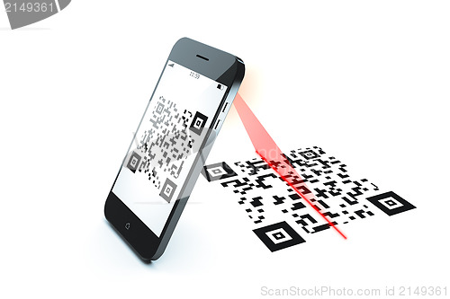 Image of qr code scan