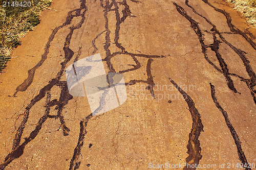 Image of Road Surface Breaking Up