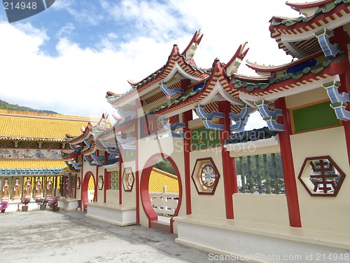 Image of Chinese temple in Malaysia