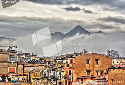 Image of  A Palermo city in the clouds