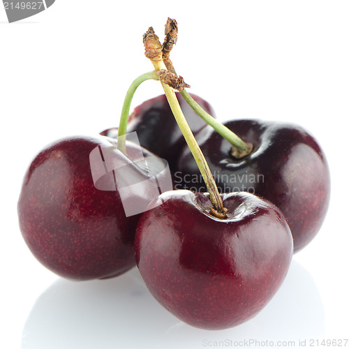 Image of Red cherries