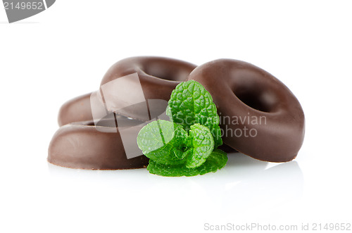 Image of Chocolate donut cookies