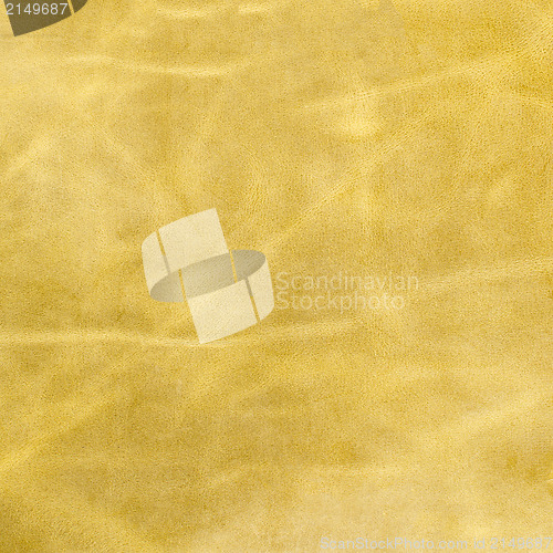 Image of Yellow leather background 