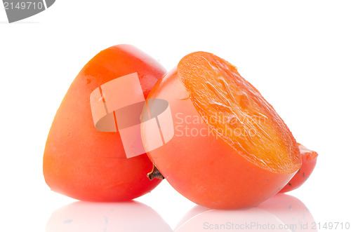 Image of Ripe persimmons