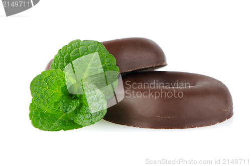 Image of Chocolate donut cookies