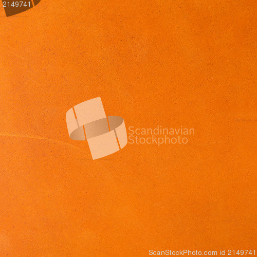 Image of Orange leather background 
