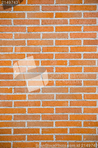 Image of Red brick wall texture