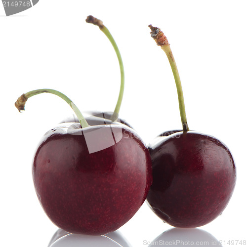 Image of Red cherries