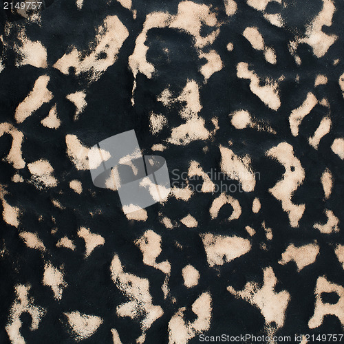 Image of Black leather