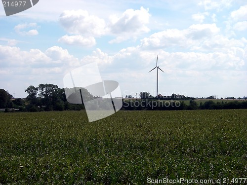 Image of Wind Turbine Landscape