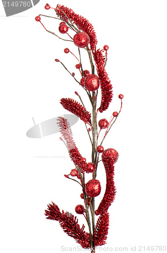 Image of Red Christmas decoration