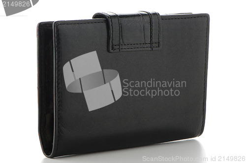 Image of Black Leather Purse 