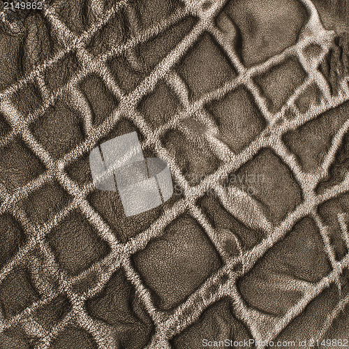 Image of Grey leather