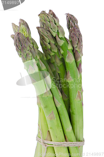 Image of Bunch of green asparagus
