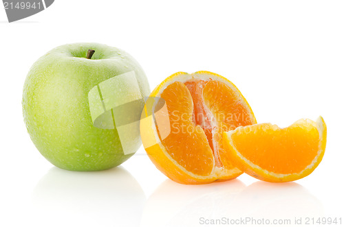 Image of Apple and orange