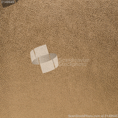 Image of Golden color leather
