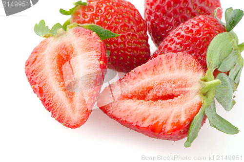 Image of Appetizing strawberries 