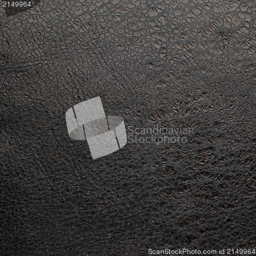 Image of Black leather texture