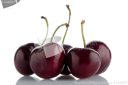 Image of Red cherries